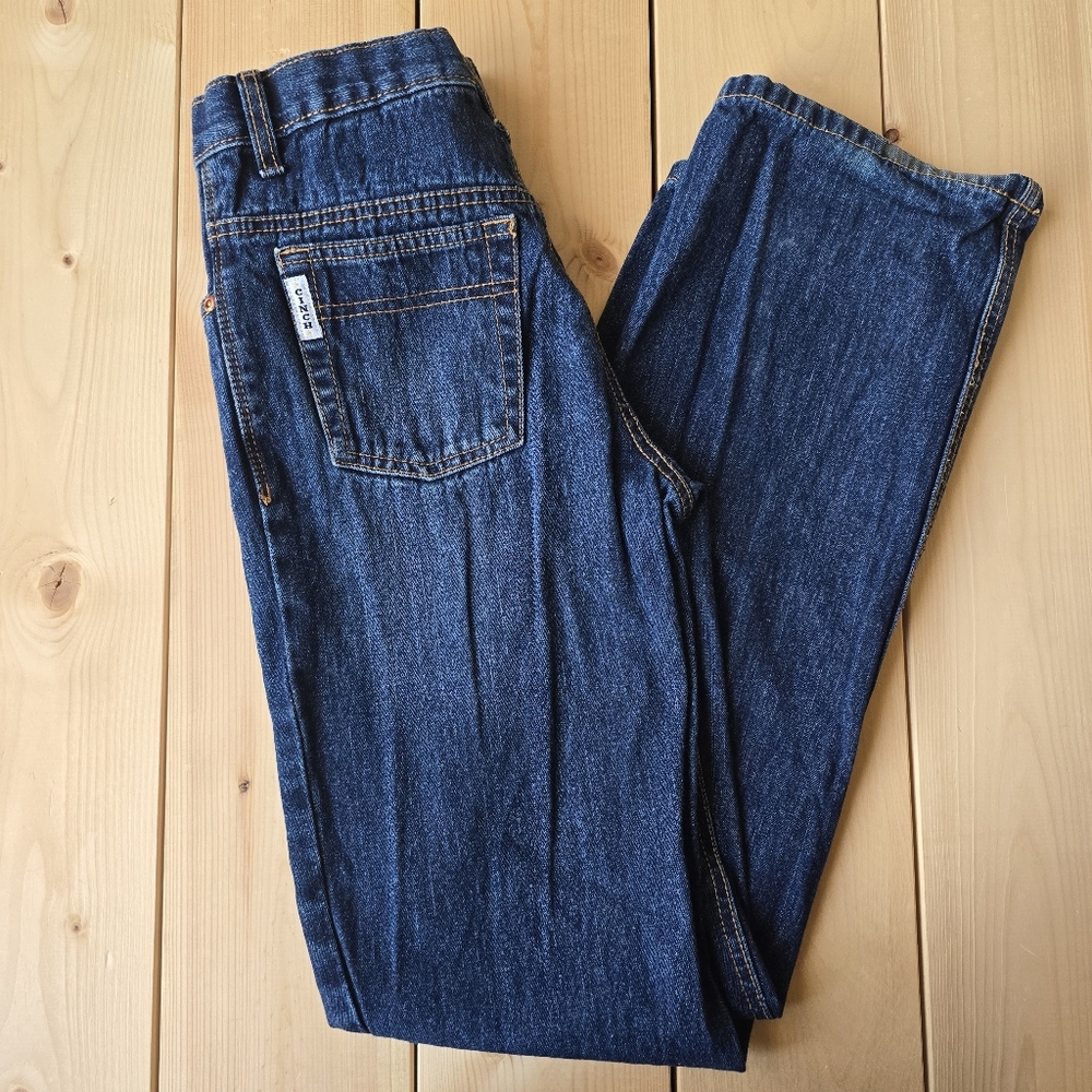 Cinch White Label Relaxed Straight Jeans Dark Stonewash Boys Size 16S MB12881002